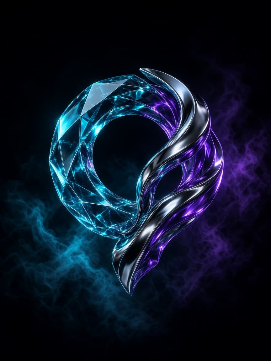 Veltrix Labs abstract product sculpture